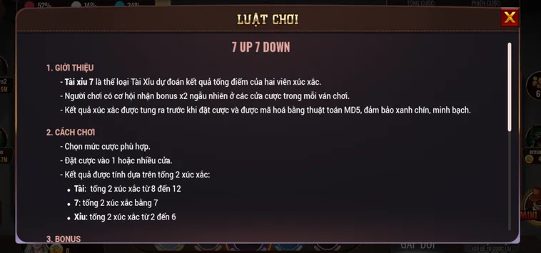 Hướng Dẫn Chơi 7 Up Down Tại BomWin Chi Tiết Cho Người Mới Gom Tiền Cả Làng