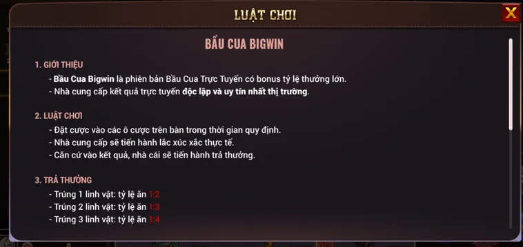 Bầu Cua BigWin Tại BomWin Chiến Thuật Bứt Phá Dòng Vốn Săn Hũ Jackpot