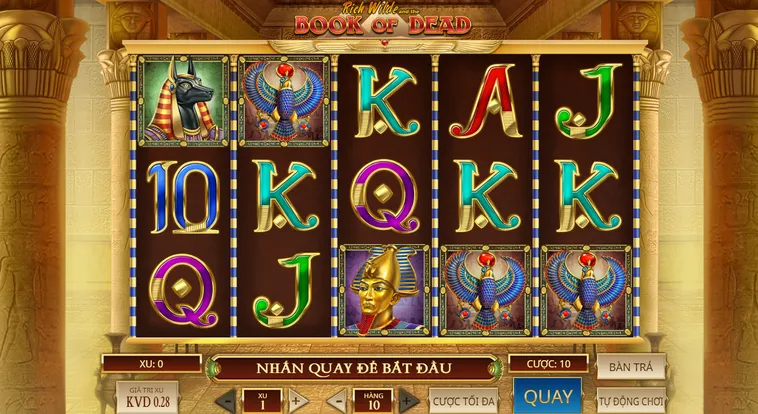 Tuyệt Chiêu Quay Nổ Hũ Slot Game Book Of Dead Tại BomWin Đổi Đời