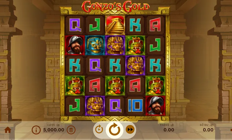 Đại Phá Thành Phố Vàng Slot Game Gonzos Quest Tại BomWin Rinh Hũ Jackpot