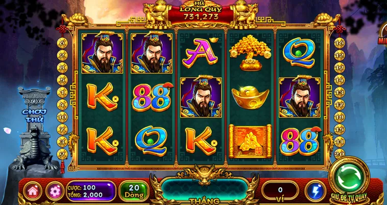 Phân Tích Thuật Toán Ma Trận Vàng Tại Slot Game Long Quy Chi Bảo Tại BomWin