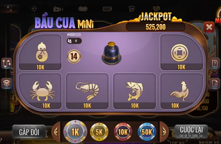 Bí Quyết Càn Quét Sạch Sẽ Quỹ Thưởng Tại Mini Bầu Cua Tại BomWin Khủng