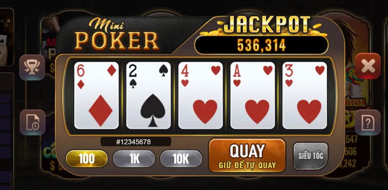 Cẩm Nang Phân Tích Chu Kỳ Nhả Thưởng Sảnh Slot Game Mini Poker Tại BomWin