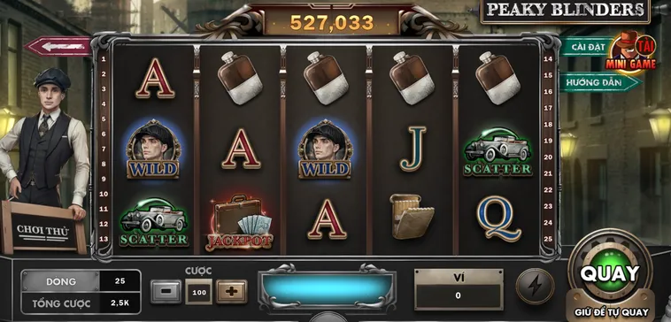 Phương Pháp Lập Chiến Thuật Bất Bại Tại Slot Game Peaky Blinders Tại BomWin