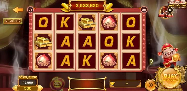 Đại Phá Đấu Trường Slot Game Phúc Lộc Thọ Tại BomWin Gom Tiền Thưởng Lớn