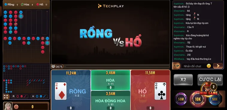 Đại Chiến Tam Giới Sảnh Rồng Hổ Live Slot Tại BomWin Đoạt Siêu Hệ Số Thưởng