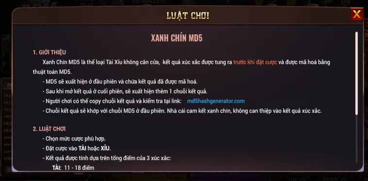 Bí Quyết Kiểm Tra Mã Chuỗi Săn Hũ Khủng Tại Tài Xỉu MD5 Tại BomWin