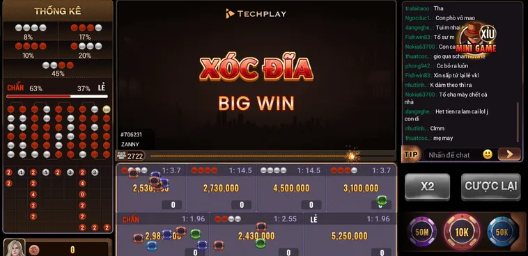 Mê Đắm Sảnh Xóc Đĩa BigWin Tại BomWin Rinh Ngay Kho Báu Tiền Mặt Khổng Lồ